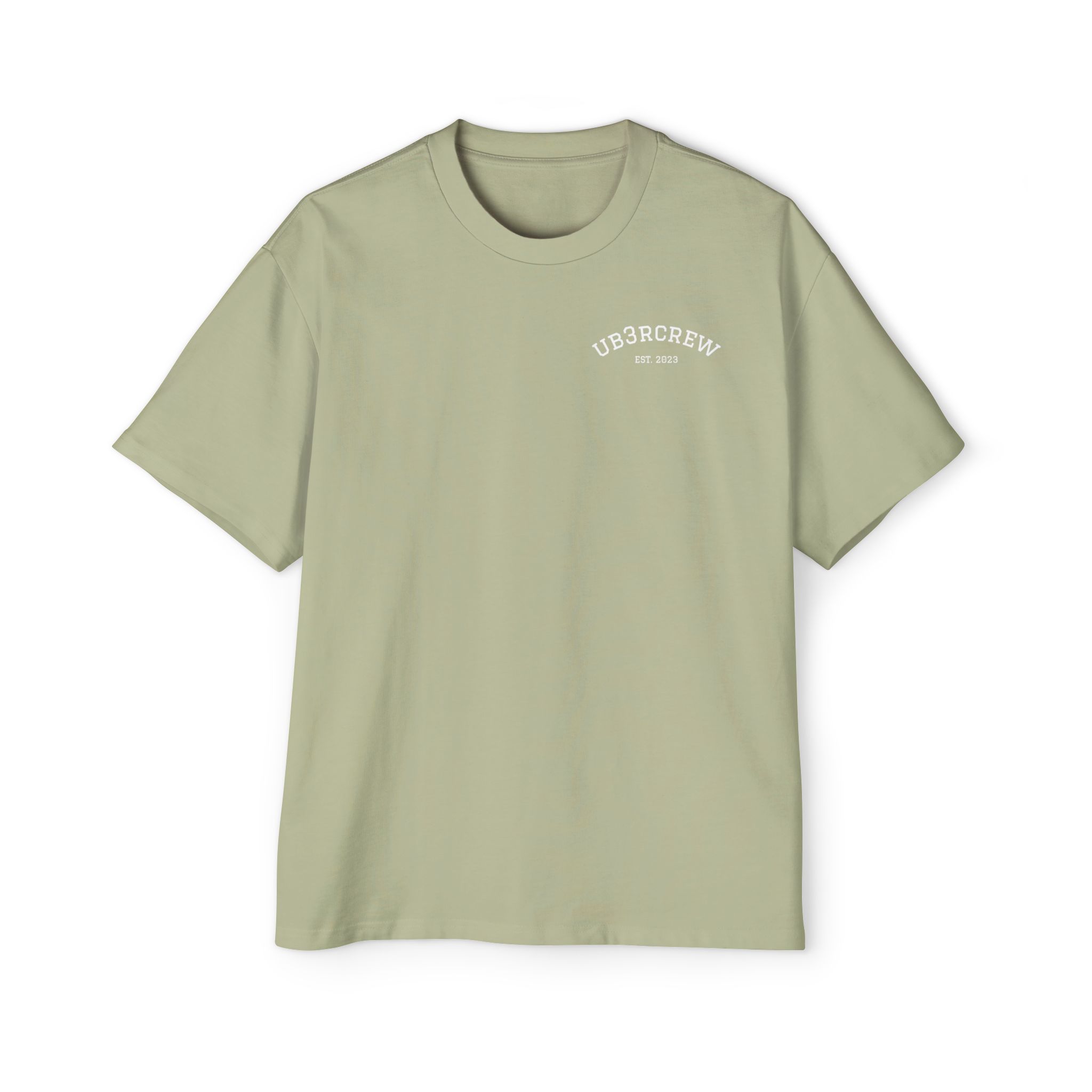 Oversized ub3rcrew Tee Blue Design - Image 9