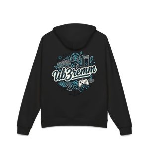 Ub3rcrew Gaming Hoodie Blue Design