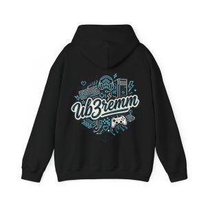 Ub3remm Gamer Crew Hoodie — Gaming Gear Graphic Pullover