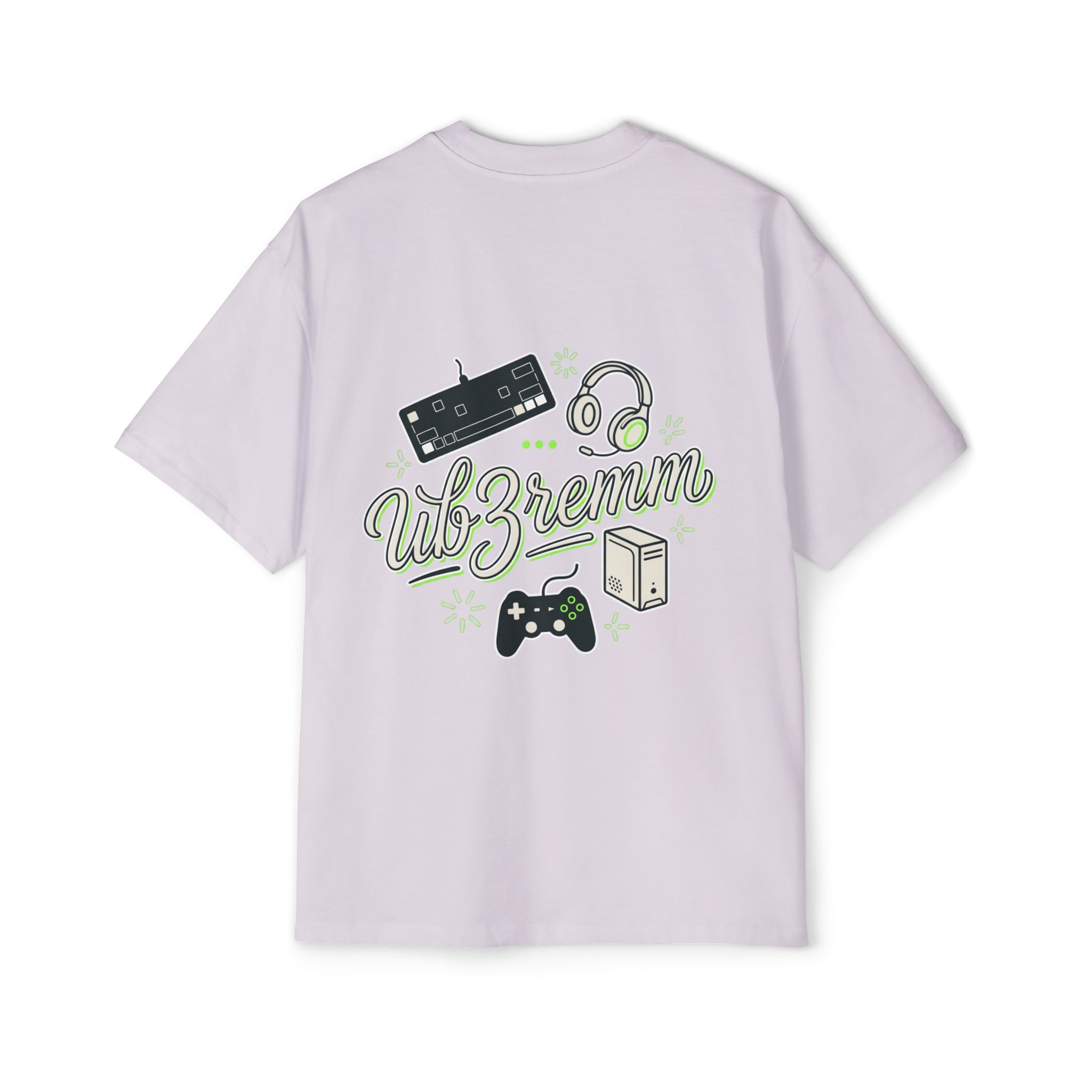 Oversized ub3rcrew Tee Green Design - Image 10
